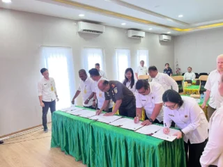 Kejari Sorong Melakukan Penandatanganan Mou Bersama Kantor Bpn Se Sorong Raya