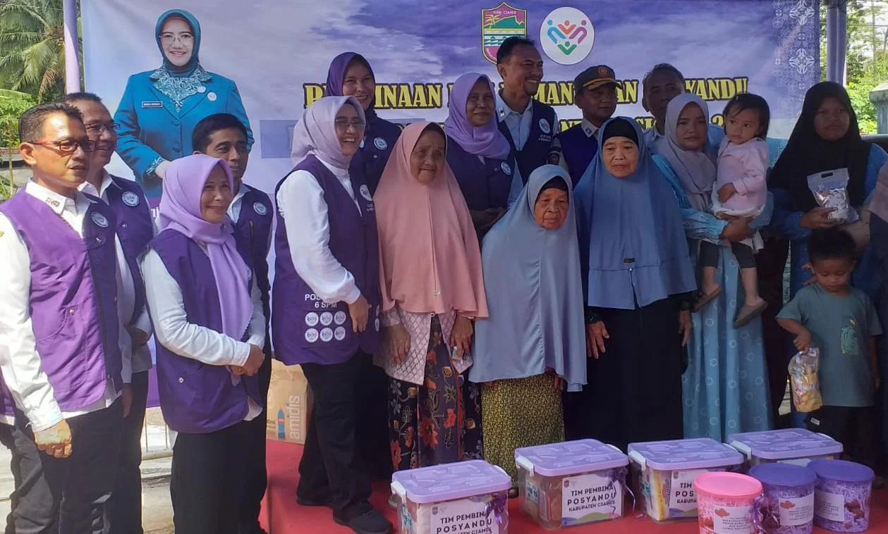 Pembinaan Posyandu Jalatrang, Ketua Pkk Ciamis Dorong Layanan Kesehatan Lebih Berkualitas