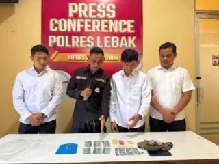 Sat Resnarkoba Polres Lebak Bongkar Jaringan Obat Terlarang, Dua Pelaku Dibekuk