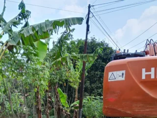 Tiang Wifi Diduga Berdiri Tanpa Izin Di Lebak, Fiber Net Dilaporkan Ke Polda Banten
