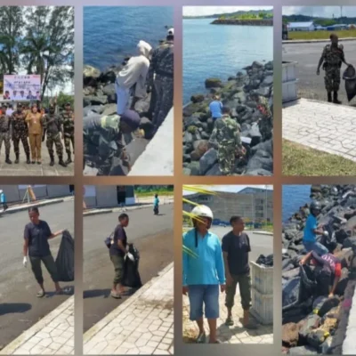 Banser Papua Barat Daya Tunjukkan Kepedulian Lewat Apel Siaga Bencana Dan Aksi Bersih Pantai