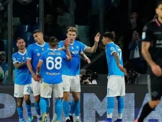 Napoli Perkasa Di Kandang, Cremonese Pulang Dengan Kekalahan 4-0