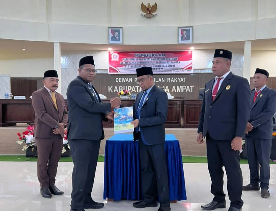Realisasi Apbd 2025 Raja Ampat Tembus 85 Persen, Bupati Tegaskan Komitmen Transparansi