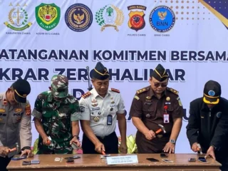 Pemusnahan Barang Bukti Hasil Rajia Di Lapas Ciamis Dati Praktek Halinar