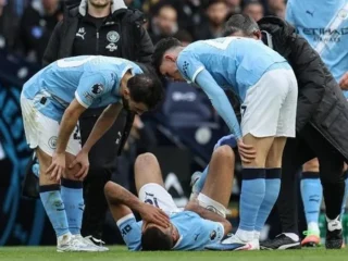 Pep Pusing! Rodri Cedera, Peluang City Salip Arsenal Terancam