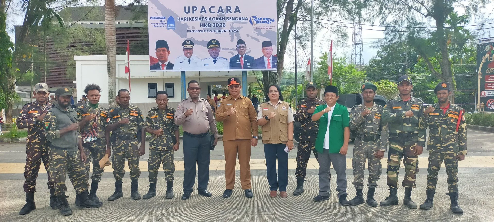 Banser Papua Barat Daya Tunjukkan Kepedulian Lewat Apel Siaga Bencana Dan Aksi Bersih Pantai