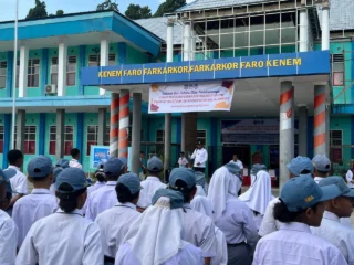 Bupati Raja Ampat Orideko Burdam Resmikan Pelaksanaan Ujian Sekolah Sma/Smk Tahun 2026