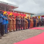 Gubernur Papua Tengah Hadiri Groundbreaking Kantor Bupati Dan Dprk Puncak, Resmikan Guest House Elvis Tabuni