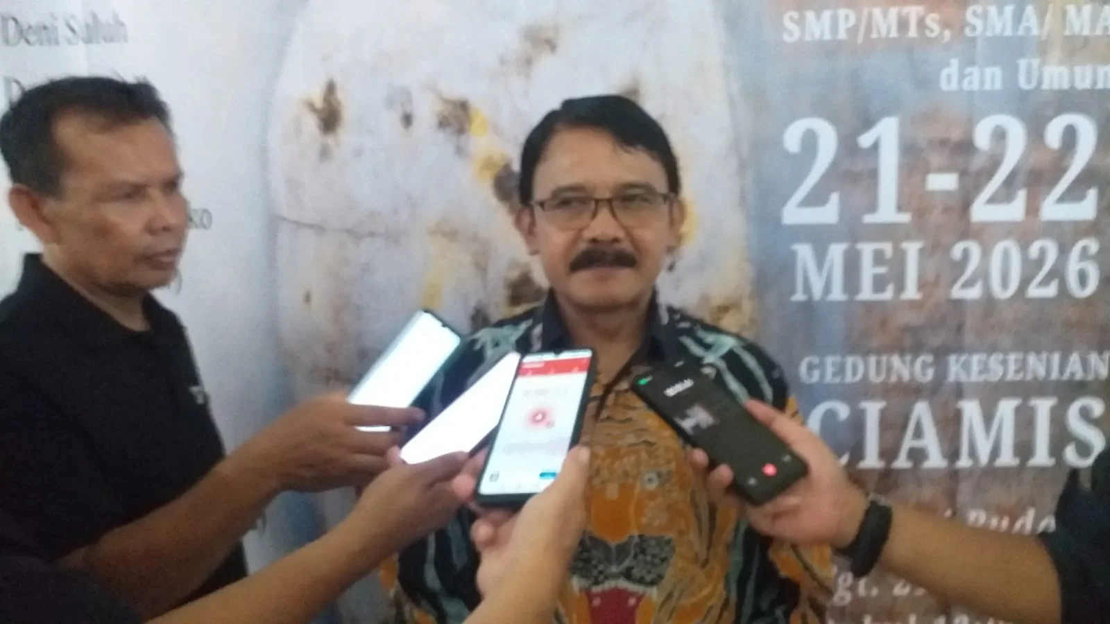 Kadisbudpora Ciamis Buka Pameran Seni Lukis Komunitas Saujana, Jadi Wadah Kreativitas Seniman Lokal