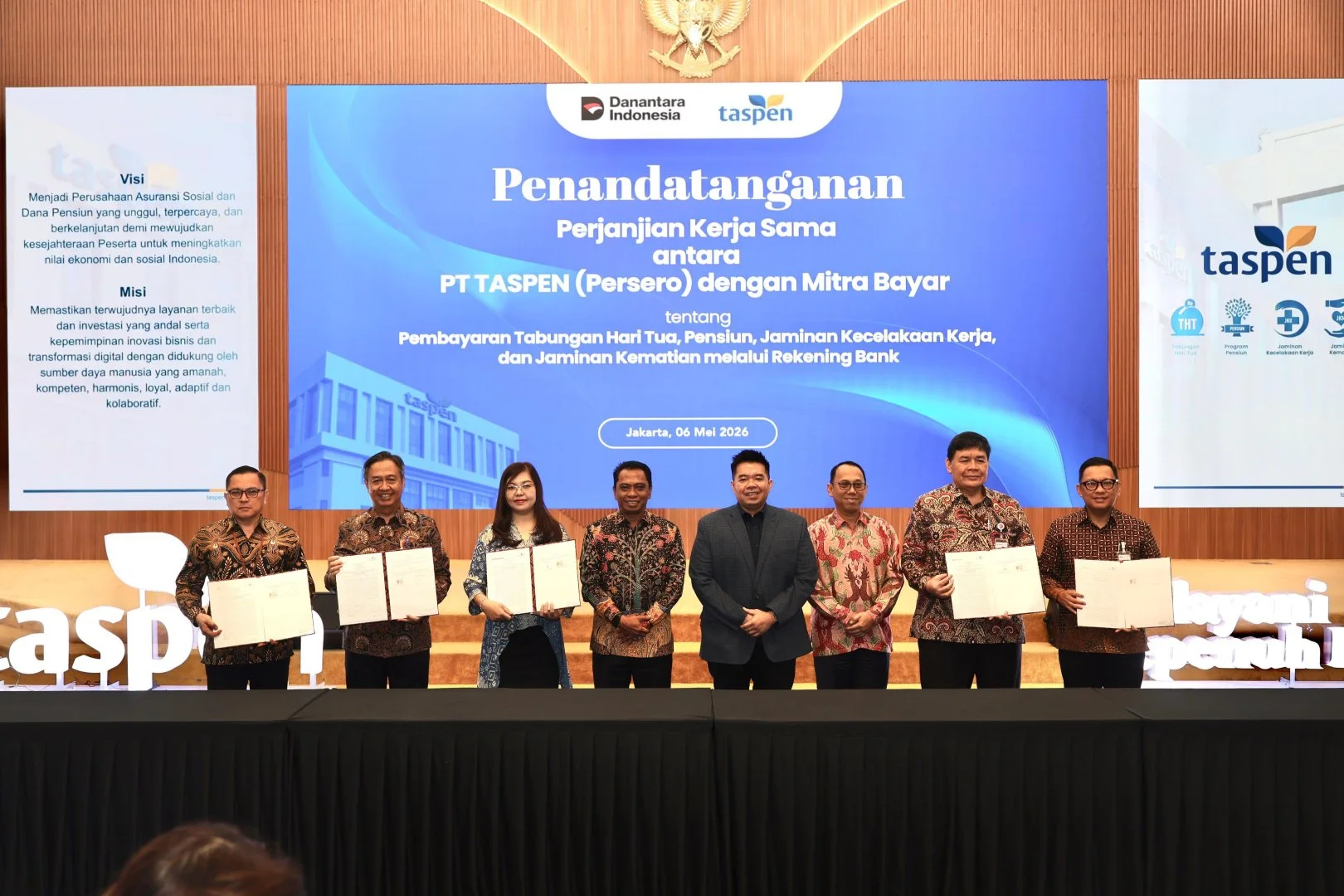 Sinergi Layani Pensiunan, Bank Banten Lanjutkan Kerjasama Dengan Pt Taspen