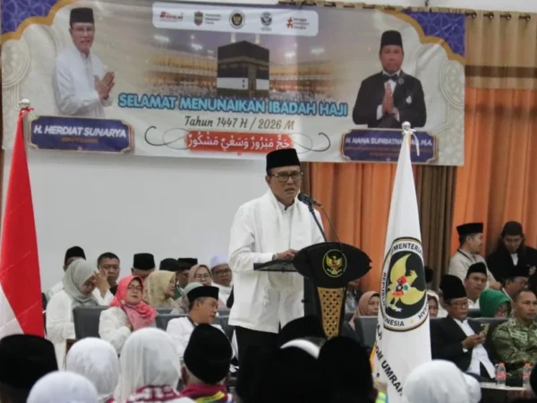 Lepas 417 Calon Jemaah Haji, Bupati Ciamis Ingatkan Pentingnya Menjaga Kesehatan Selama Di Tanah Suci