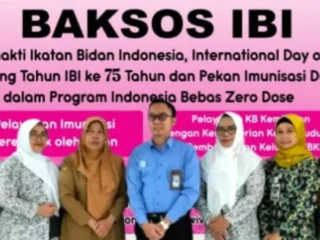 Baksos Pelayanan Kesehatan Di Hut Ibi Ke 75 Indonesia Bebas Zero