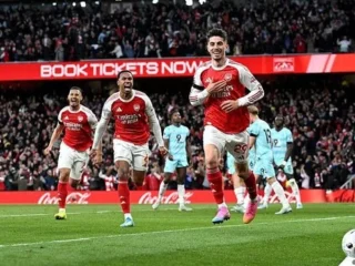 Arsenal Tekuk Burnley 1-0, Selangkah Lagi Kunci Gelar Premier League