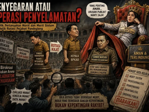 Penyegaran Atau Operasi Penyelamatan, Publik Pertanyakan Moral Sistem Di Balik Rotasi Pejabat Pandeglang