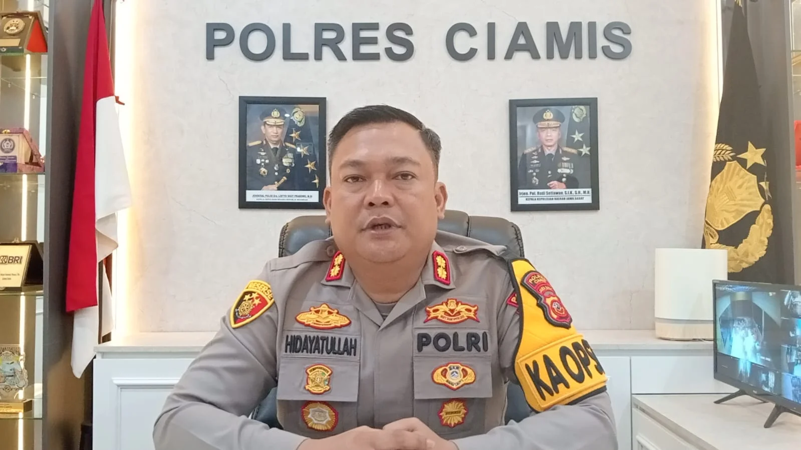 Jelang Persib Bandung Vs Persijab, Polres Ciamis Berikan Himbauan Jaga Keamanan