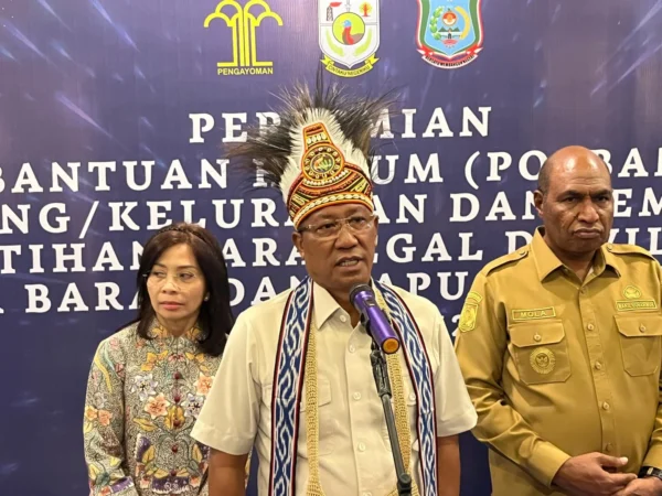Menteri Hukum Ri Tegaskan Posbakum Perluas Akses Keadilan Bagi Masyarakat Papua