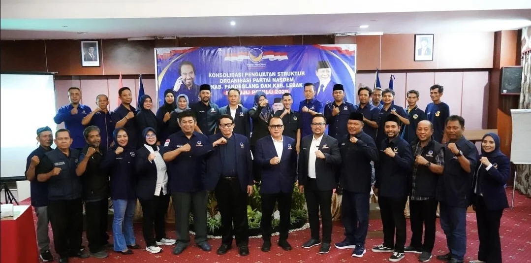 Konsolidasi Besar, Wahidin Halim: Nasdem Banten Tetap Kuat Dan Utuh