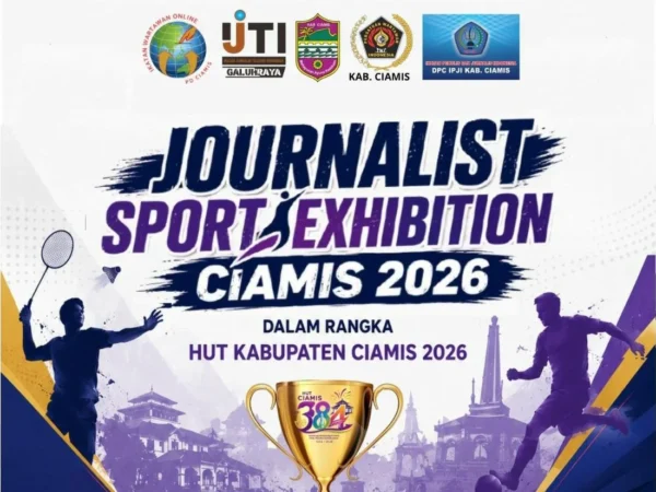 Empat Organisasi Pers Dukung Hut Ciamis Ke-384 Lewat Journalist Sport Exhibition 2026