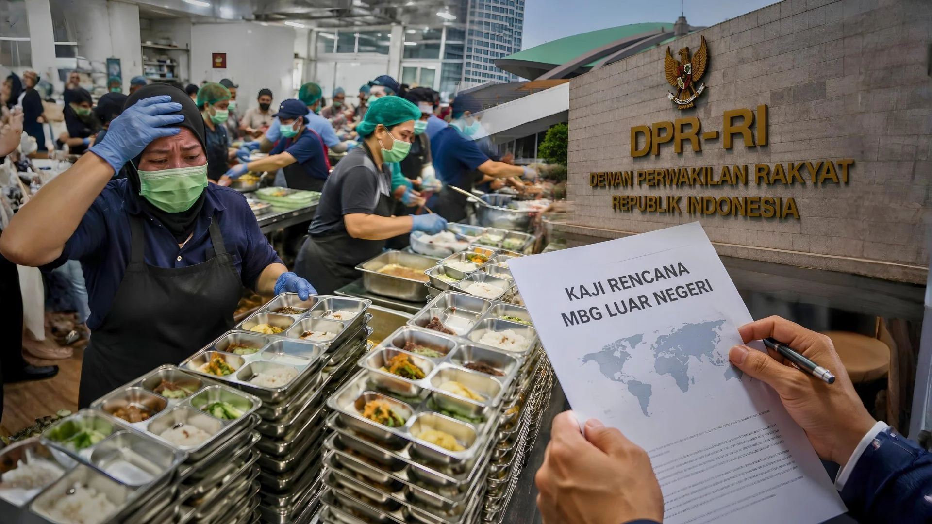 Di Domestik Kalang Kabut, Dpr Minta Kaji Rencana Mbg Di Luar Negeri