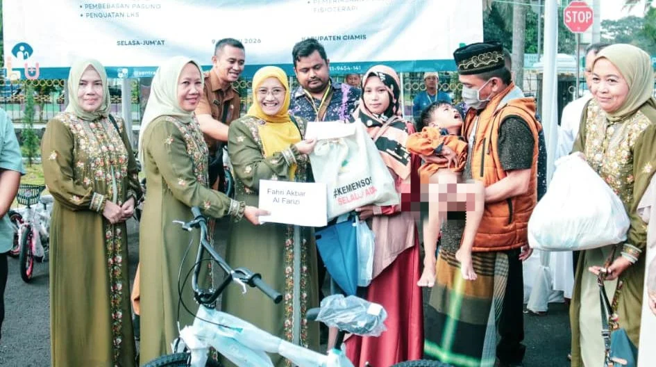 Bupati Herdiat Buka Khitanan Massal Peringatan Hari Jadi Ciamis Ke-384