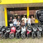 Tim Delta Wolf Jatanras Polda Pbd Tangkap Dua Pelaku Curanmor, 10 Unit Motor Disita Dari 18 Tkp