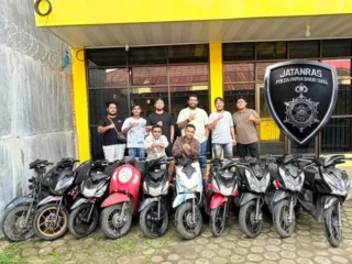 Tim Delta Wolf Jatanras Polda Pbd Tangkap Dua Pelaku Curanmor, 10 Unit Motor Disita Dari 18 Tkp