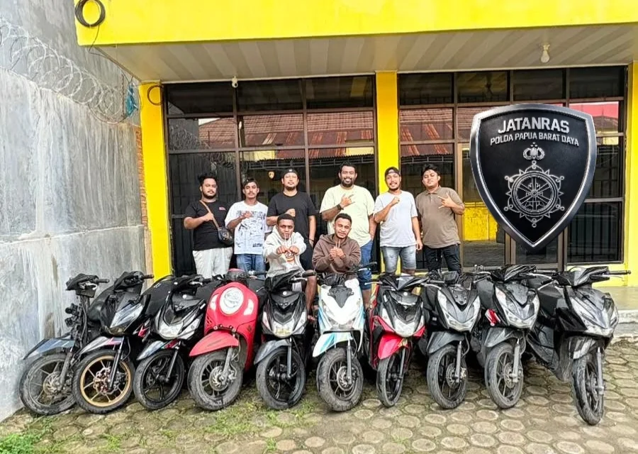 Tim Delta Wolf Jatanras Polda Pbd Tangkap Dua Pelaku Curanmor, 10 Unit Motor Disita Dari 18 Tkp