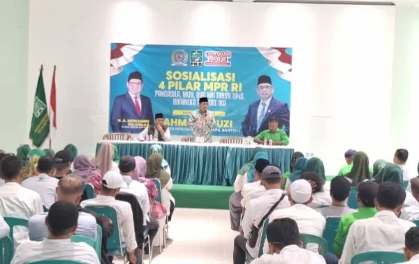 Ahmad Fauzi Sosialisasikan Empat Pilar Kebangsaan Di Pandeglang