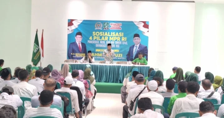 Ahmad Fauzi Sosialisasikan Empat Pilar Kebangsaan Di Pandeglang