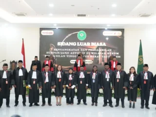 Perkuat Penegakan Hukum, Pengadilan Tinggi Papua Barat Sumpah 12 Advokat Baru