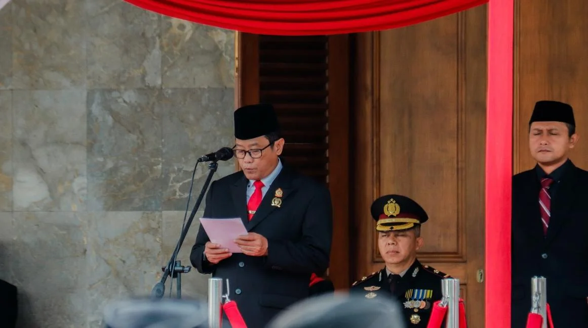 Upacara Hari Lahir Pancasila,Pemkab Ciamis Teguhkan Semangat Persatuan Bangsa