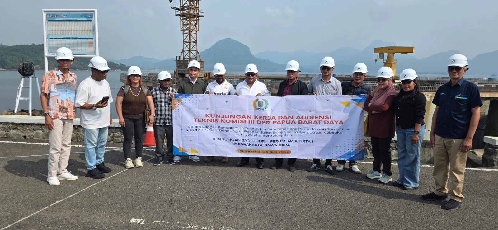 Dprd Papua Barat Daya Siapkan Strategi Energi Masa Depan Lewat Studi Jatiluhur