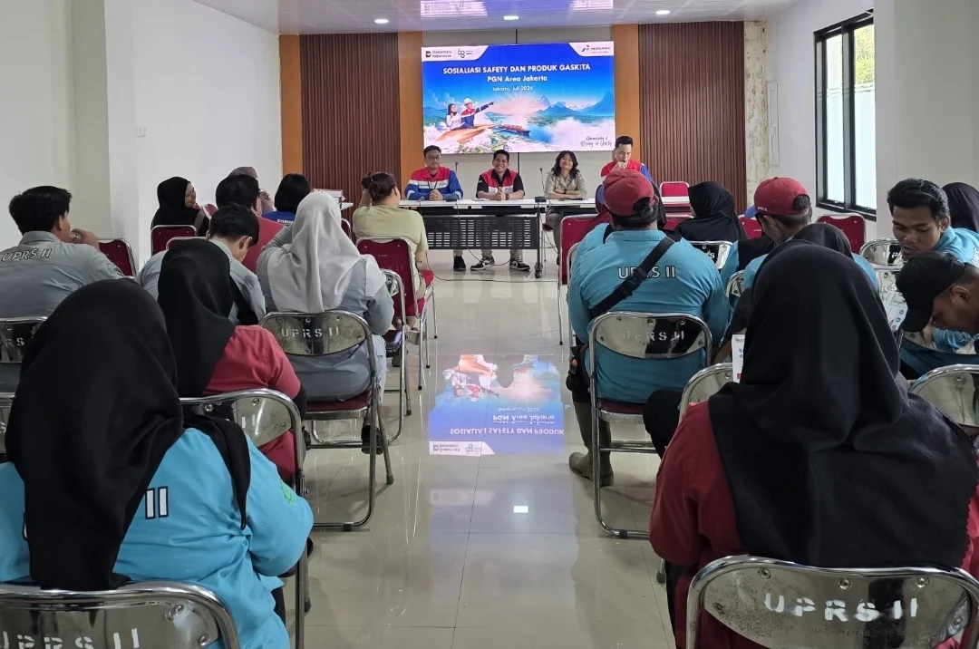 Jaga Keamanan Pelanggan, Pgn Gelar Sosialisasi Penggunaan Gas Bumi Yang Aman
