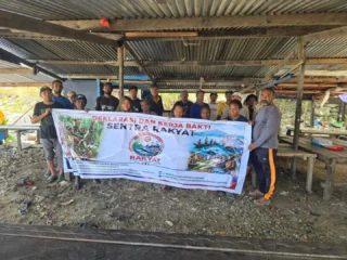 Lsm Sentra Rakyat Deklarasi Dan Gelar Bakti Sosial Revitalisasi Pasar Boswesen Di Kota Sorong