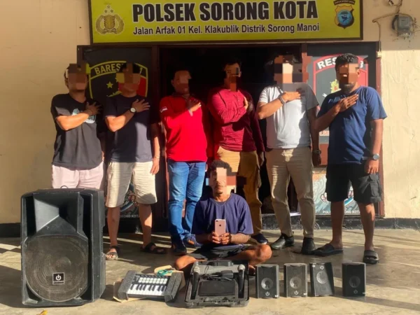 Gerak Cepat Tim Macan Polsek Sorong Kota Tangkap Pelaku Pembobol Rumah