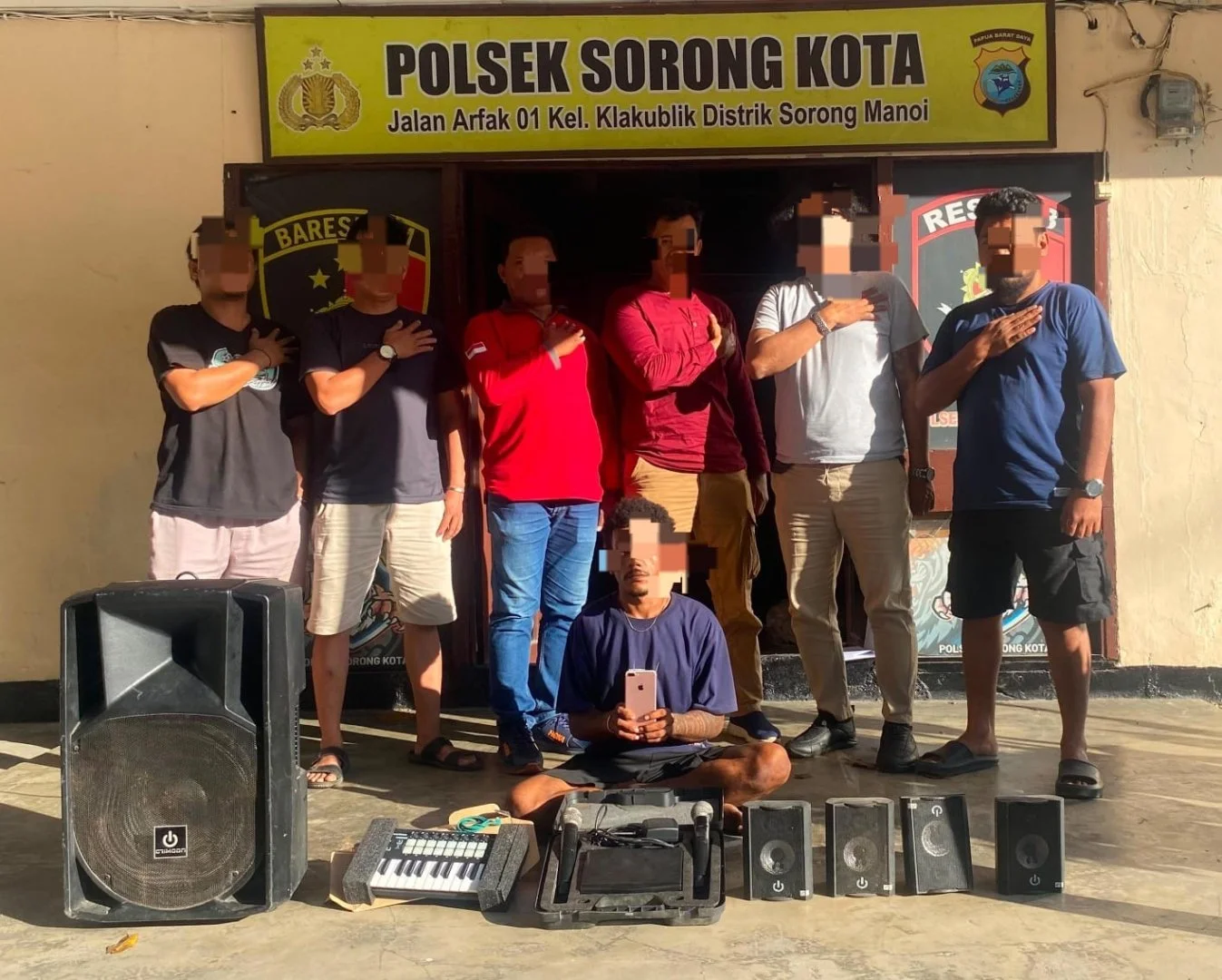 Gerak Cepat Tim Macan Polsek Sorong Kota Tangkap Pelaku Pembobol Rumah