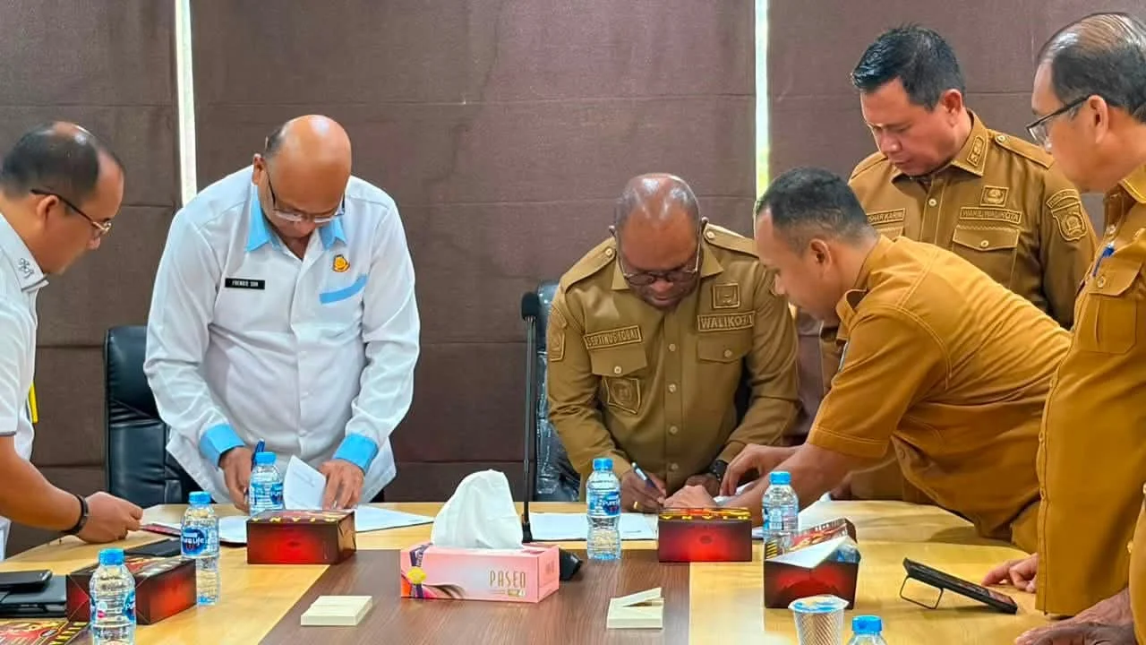 Kejari Sorong Dan Pemkot Teken Mou, Perkuat Pendampingan Hukum Bidang Datun