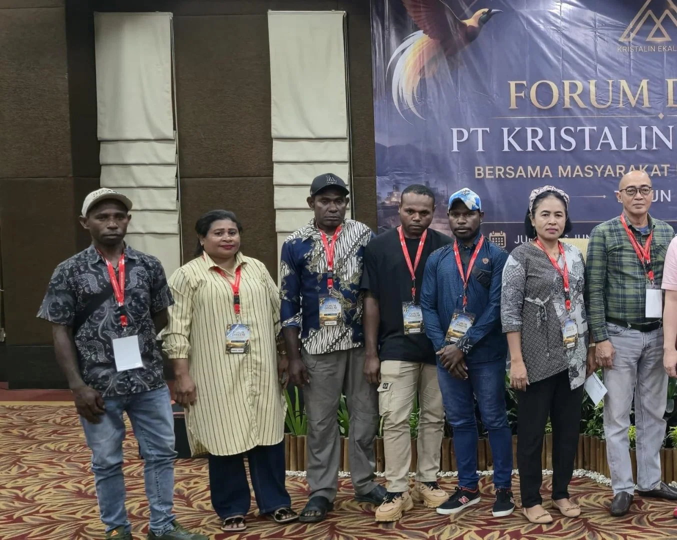 Siap Diawasi Pemerintah, Pt Kristalin Ekalestari Janji Kooperatif &Amp; Lindungi Lingkungan Nabire