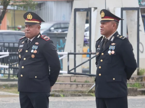 Dua Perwira Polres Tambrauw Terima Penghargaan Pada Hut Bhayangkara Ke-80