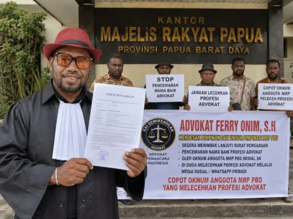 Ferry Onim Desak Pimpinan Mrp Pbd Segera Tindak Lanjuti Laporan Dugaan Pelecehan Profesi Advokat