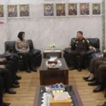 Kunjungan Perdana, Kapolres Lebak Arninsi Diterima Kajari Adi Rifani