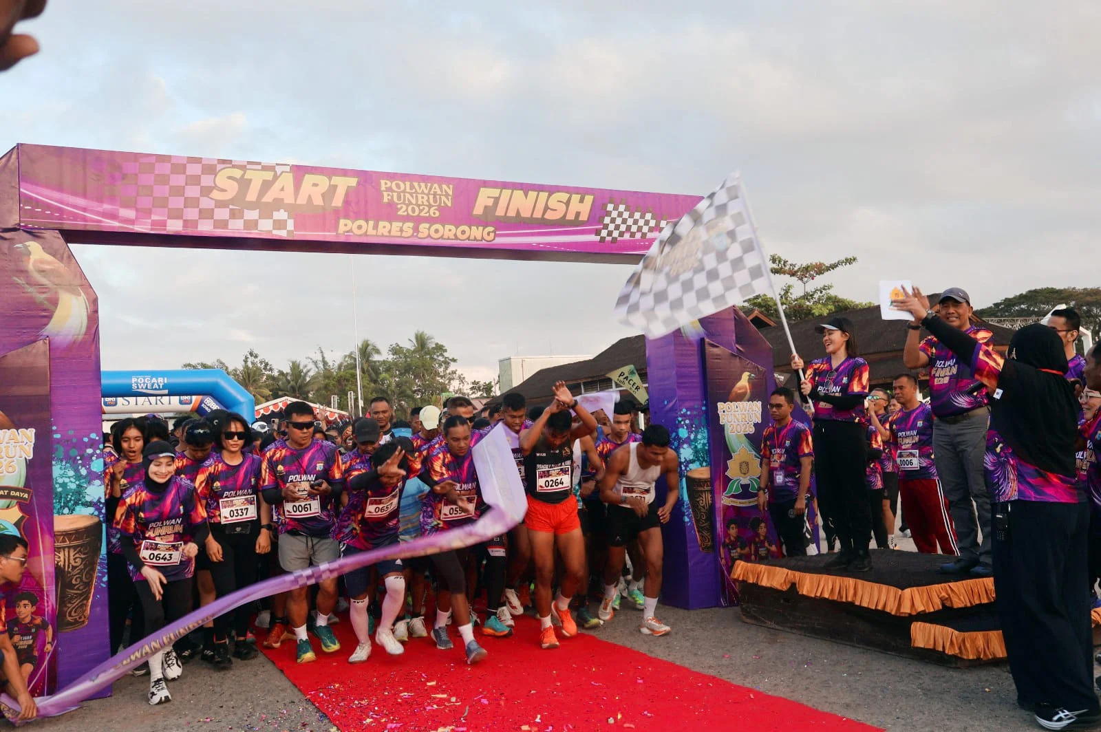 Polda Pbd Pererat Kebersamaan Dengan Masyarakat Melalui Polwan Fun Run 2026