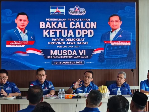 Anton: Hutang Mimpi Jadikan Demokrat Jabar Juara, Siap Tuntaskan Di Periode Berikut