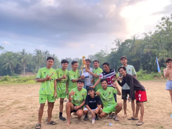 Rayakan Kemerdekaan, Warga Kampung Kanaga Lebak Gelar Turnamen Sepak Bola Penuh Kebersamaan