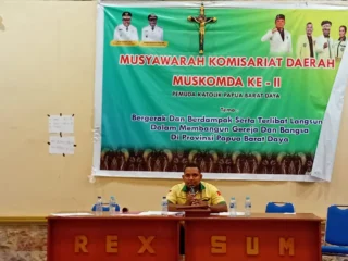 Dpd Gamki Papua Barat Daya Ucapkan Selamat, Pieter Jerry Baru Nahkodai Pemuda Katolik