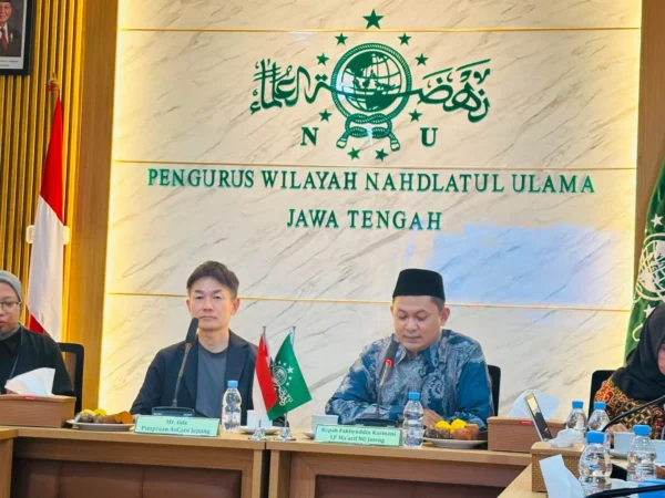 Perkuat Kerja Sama Indonesia-Jepang, Ascare, Tsubasa Tc Dan Konsultan Hajime Sambangi Pwnu Jateng