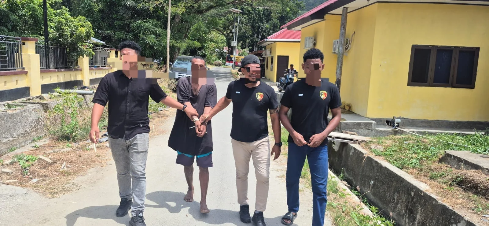 Tim Paniki Polsek Sorong Timur Tangkap Pelaku Pencurian Tablet