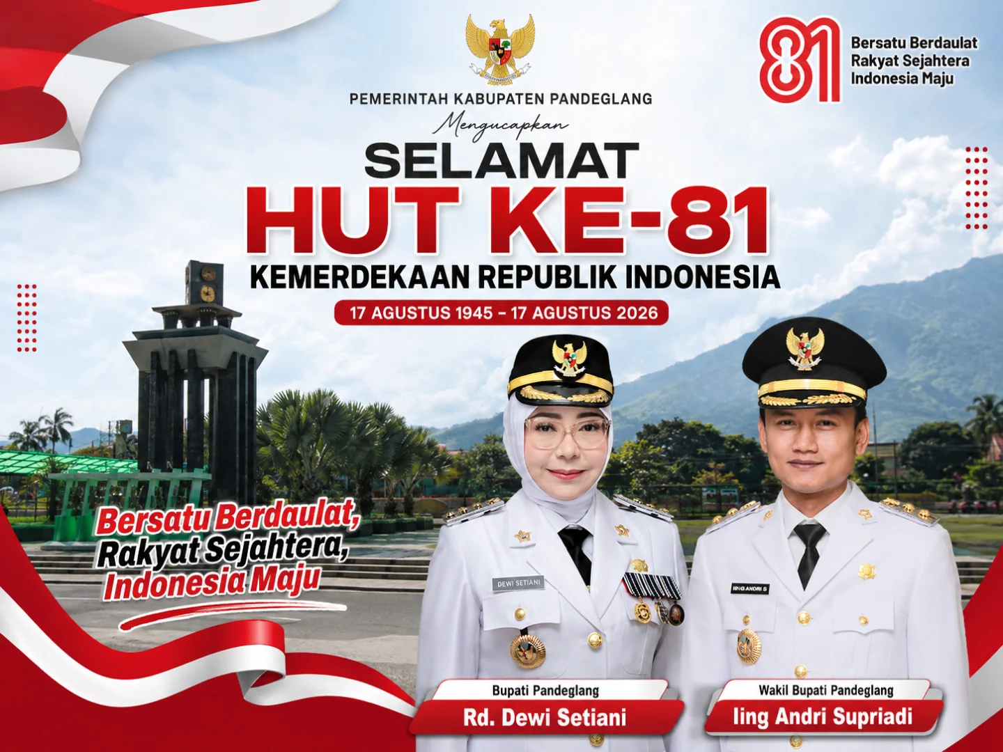 Hut Ri 2026 Pemda Pandeglang