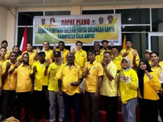 Golkar Raja Ampat Mantapkan Musda V, Kader Diajak Bersatu Rebut Kembali Kejayaan Partai