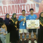 Toreh Prestasi Nasional, Pw Fatayat Nu Banten Sabet Juara 2 Ganda Putra